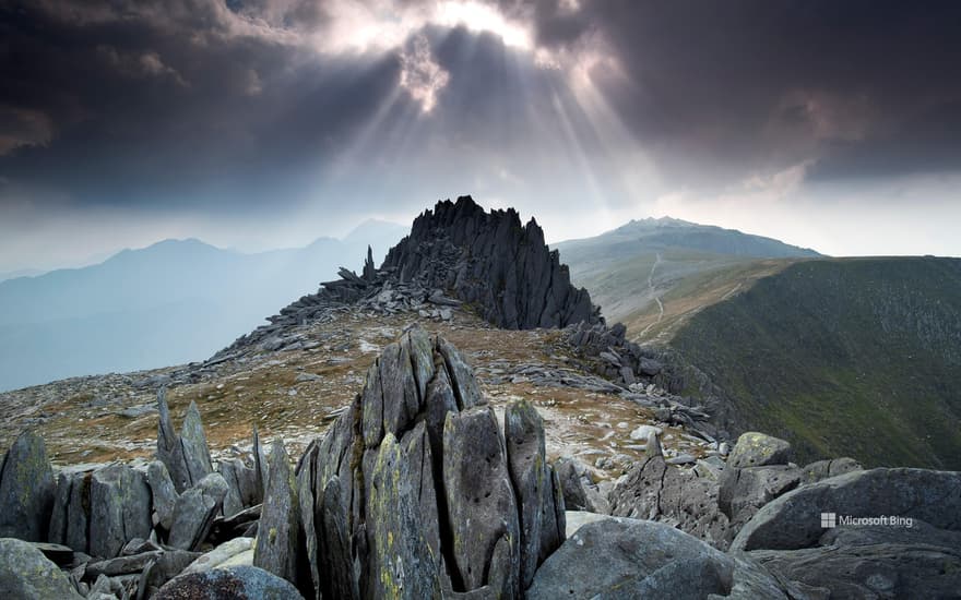 Castell y Gwynt, Glyder Fach, Snowdonia National Park, North Wales, UK