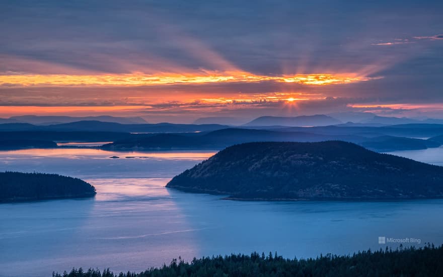 San Juan Islands, Washington state, USA