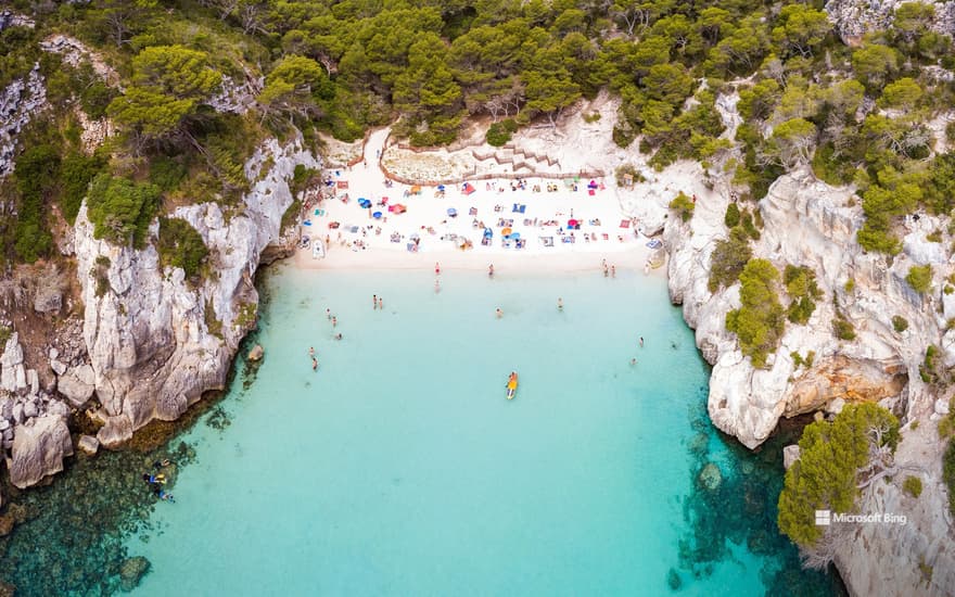 Cala Macarelleta, Menorca, Balearic Islands, Spain